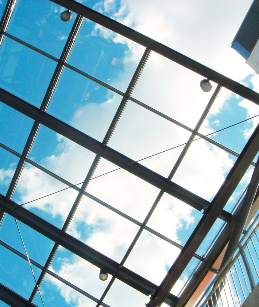 teto de vidro em Mogi Guaçu